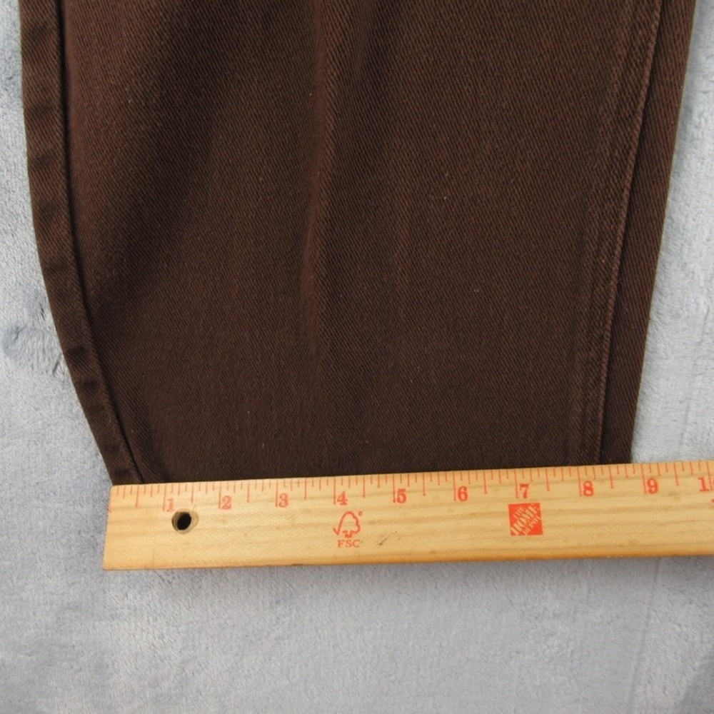 Empyre Relaxed Fit Brown Cotton Skate Pants Mens Size 34 Baggy Streetwear - Picture 6 of 11